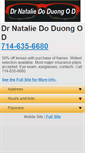 Mobile Screenshot of eyedoctorsofanaheim.com